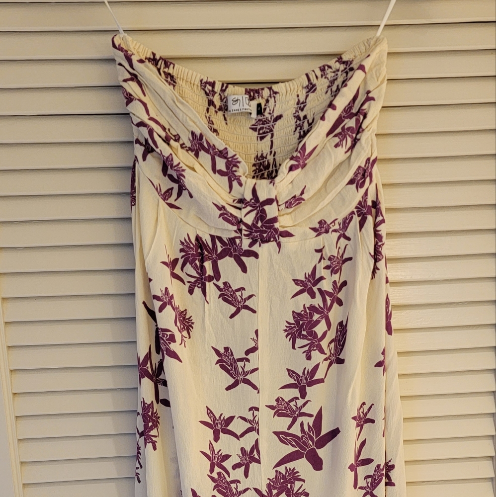 Fighting Eel Sig Zane Collaboration Jumper Kalei in Orchid Print